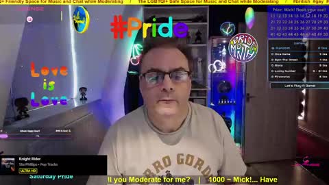 Snapshot of mick_mod chatting on May 9, 2026, 5:07 pm Professional Moderator Mick Mickey online show from May 9, 2026, 5:07 pm