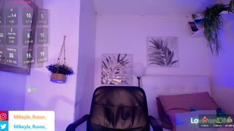 Snapshot of mikeyla_russo_ chatting on January 3, 2025, 9:05 pm Mikeyla online show from January 3, 2025, 9:05 pm
