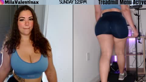 Snapshot of milavalentinax chatting on January 11, 2026, 6:24 pm Mila Valentina online show from January 11, 2026, 6:24 pm