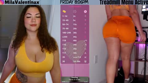 Snapshot of milavalentinax chatting on February 28, 2026, 1:06 am Mila Valentina online show from February 28, 2026, 1:06 am