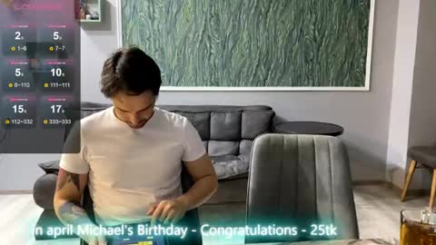 Snapshot of miley_and_michael chatting on April 18, 2026, 7:07 pm Miley and Michael online show from April 18, 2026, 7:07 pm