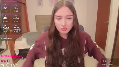 Snapshot of miley_baker chatting on September 26, 2025, 2:21 pm Miley online show from September 26, 2025, 2:21 pm