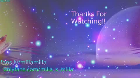 Snapshot of milla_milla chatting on March 27, 2026, 8:26 am milla_milla online show from March 27, 2026, 8:26 am