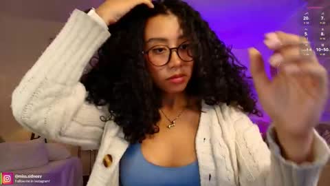 Snapshot of miss_sidney chatting on April 29, 2026, 5:30 pm Amy Olivera online show from April 29, 2026, 5:30 pm