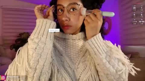 Snapshot of miss_sidney chatting on May 4, 2026, 12:45 pm Amy Olivera online show from May 4, 2026, 12:45 pm