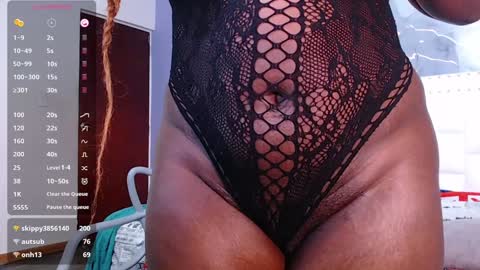 Snapshot of missbnasty_ chatting on January 25, 2025, 3:09 am Miss Evelyn online show from January 25, 2025, 3:09 am