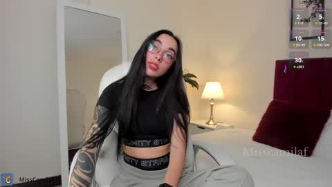 Snapshot of misscamilaf chatting on January 29, 2025, 12:33 am Camila Flores online show from January 29, 2025, 12:33 am