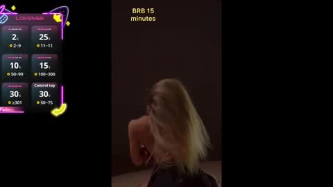 misskristel online show from November 10, 2025, 7:18 am