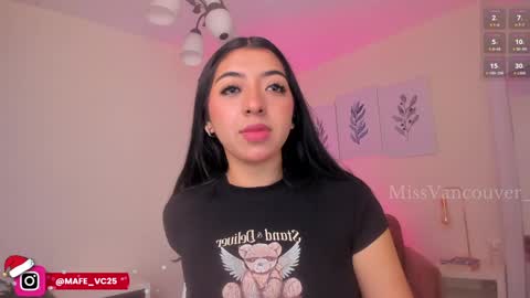 Snapshot of missvancouver_ chatting on December 12, 2024, 11:47 pm Mafe Jimenez online show from December 12, 2024, 11:47 pm