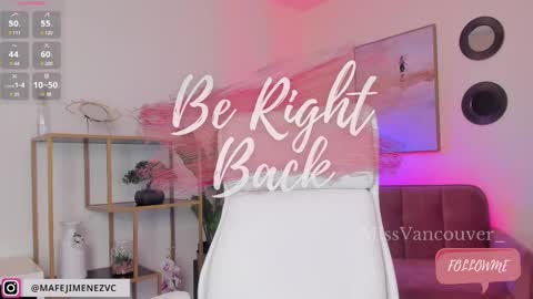 Snapshot of missvancouver_ chatting on February 20, 2025, 3:34 am Mafe Jimenez online show from February 20, 2025, 3:34 am