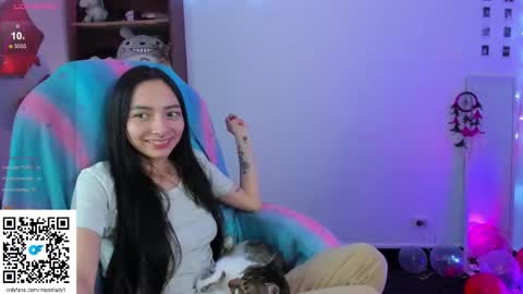 Snapshot of moonlady_ chatting on March 6, 2025, 7:25 am MOON online show from March 6, 2025, 7:25 am