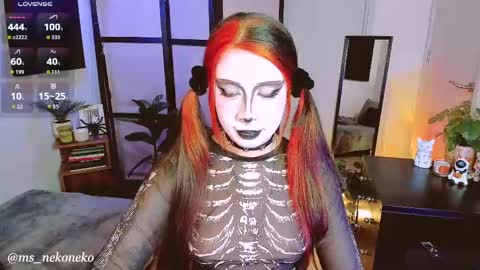 Snapshot of ms_nekoneko chatting on October 26, 2025, 5:52 pm schedule monday tuesday wednesday thursday - sunday online show from October 26, 2025, 5:52 pm