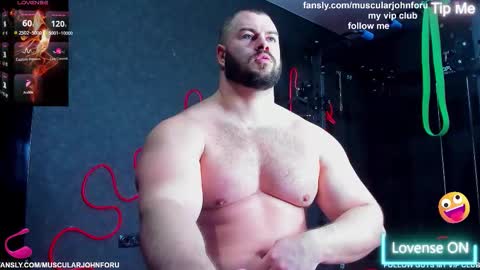 Snapshot of muscularjohnforu chatting on February 16, 2026, 7:48 am click icon for peach online show from February 16, 2026, 7:48 am