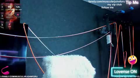 Snapshot of muscularjohnforu chatting on March 3, 2026, 7:36 am click icon for peach online show from March 3, 2026, 7:36 am