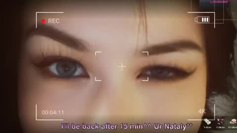 Snapshot of natalyhayes chatting on May 7, 2026, 9:58 am Nataly online show from May 7, 2026, 9:58 am