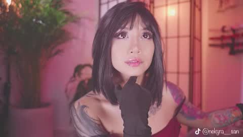 Snapshot of nekyra_san chatting on September 21, 2025, 12:23 am Mely Birthday party saturday night BYO online show from September 21, 2025, 12:23 am