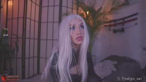 Snapshot of nekyra_san chatting on October 18, 2025, 12:02 am Mely Birthday party saturday night BYO online show from October 18, 2025, 12:02 am