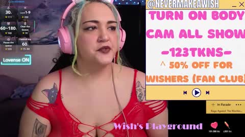 Wishs Playground online show from March 3, 2026, 4:02 pm