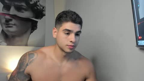Snapshot of nicolasmuscle chatting on January 28, 2025, 3:47 am Andres online show from January 28, 2025, 3:47 am