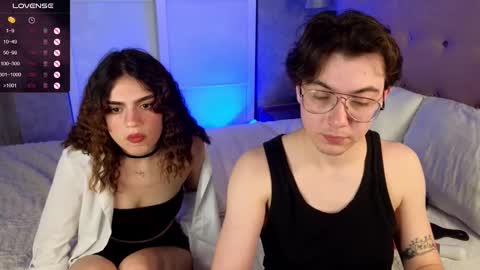 Snapshot of nightfloat chatting on March 10, 2025, 11:16 pm Daisy nd Tyler 3 online show from March 10, 2025, 11:16 pm