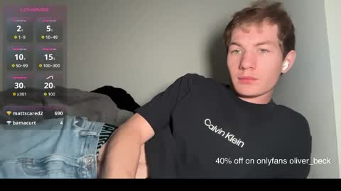 Oliver Beck online show from May 11, 2026, 2:39 am