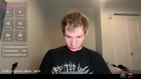 Oliver Beck online show from May 15, 2026, 2:29 am