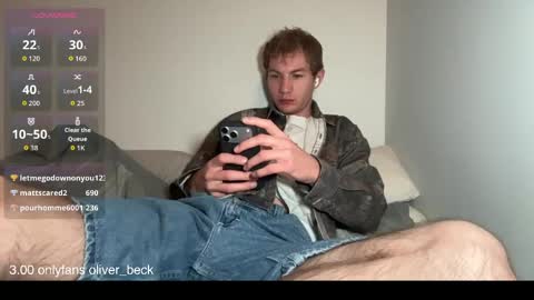 Oliver Beck online show from May 17, 2026, 2:09 am