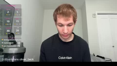Oliver Beck online show from May 17, 2026, 6:37 pm