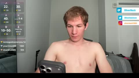 Oliver Beck online show from May 29, 2026, 7:56 pm