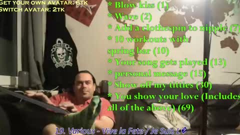 Chris online show from May 14, 2026, 10:38 pm