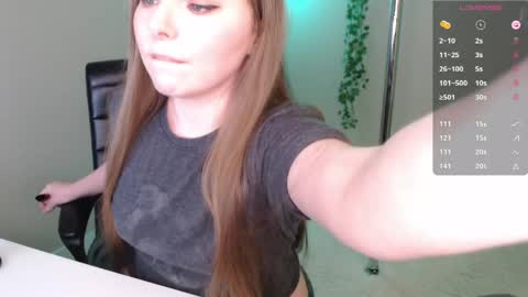 Snapshot of peachypiperxo chatting on May 19, 2026, 8:31 am Piper Green online show from May 19, 2026, 8:31 am