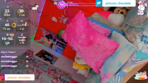 Snapshot of princess_chocolate chatting on February 6, 2026, 4:10 pm kandy scarleth online show from February 6, 2026, 4:10 pm