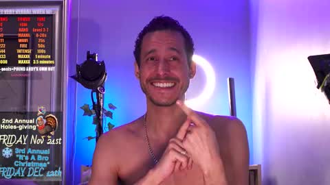 Snapshot of prosbate chatting on November 19, 2025, 2:11 am Andy Conda ITS A BRO CHRISTMAS PARTY FRIDAY DECEMBER 13TH 9pm est - LATE Mark Your Calendar online show from November 19, 2025, 2:11 am