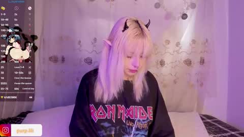 Snapshot of purplelilith3 chatting on January 14, 2026, 3:17 pm Purple Lilith online show from January 14, 2026, 3:17 pm