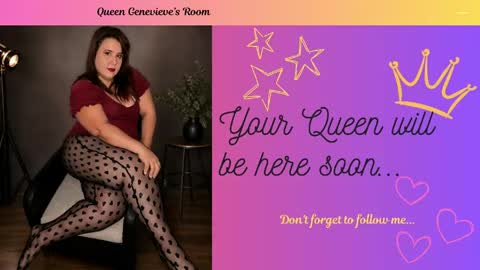 Snapshot of queen_genevieve chatting on May 25, 2026, 3:45 am Genevieve online show from May 25, 2026, 3:45 am