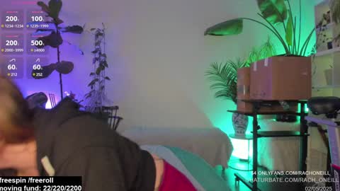 Snapshot of rach_oneill chatting on February 6, 2025, 3:48 am Rach ONeill online show from February 6, 2025, 3:48 am