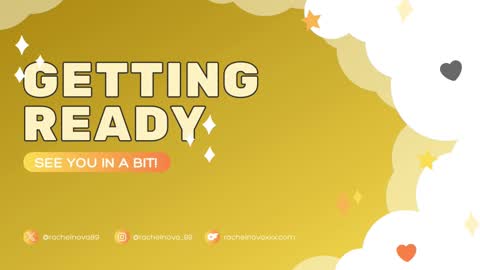 Snapshot of rachelnova89 chatting on February 23, 2025, 8:00 pm Rachel Nova online show from February 23, 2025, 8:00 pm