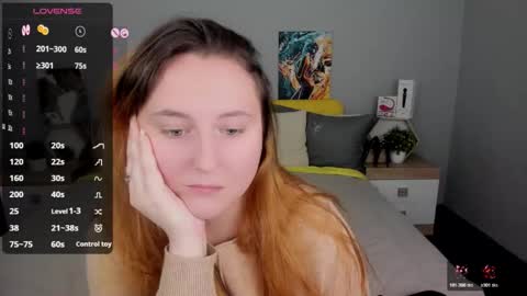 Snapshot of red_naughtyfox chatting on February 15, 2026, 4:36 pm Lessy Fox online show from February 15, 2026, 4:36 pm