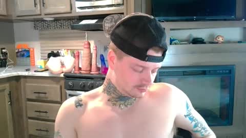 Snapshot of redinthebed chatting on January 1, 2025, 9:31 pm InkedGinger online show from January 1, 2025, 9:31 pm