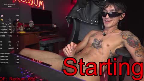 Snapshot of redrum_696 chatting on November 7, 2025, 4:07 pm Red online show from November 7, 2025, 4:07 pm