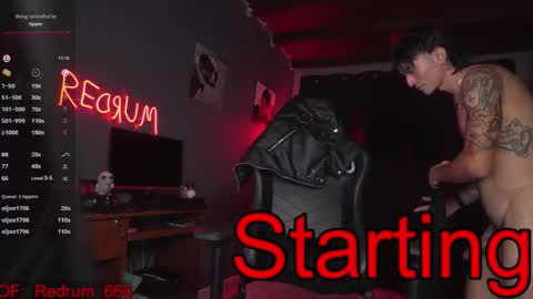 Snapshot of redrum_696 chatting on November 13, 2025, 3:11 pm Red online show from November 13, 2025, 3:11 pm