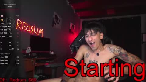 Snapshot of redrum_696 chatting on November 18, 2025, 6:12 pm Red online show from November 18, 2025, 6:12 pm