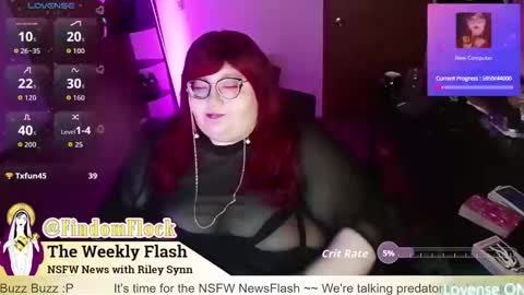 Snapshot of rileysynn chatting on May 16, 2026, 6:32 am RileySynn online show from May 16, 2026, 6:32 am