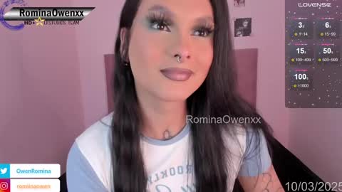 ROMINA OWEN online show from March 10, 2025, 4:57 pm