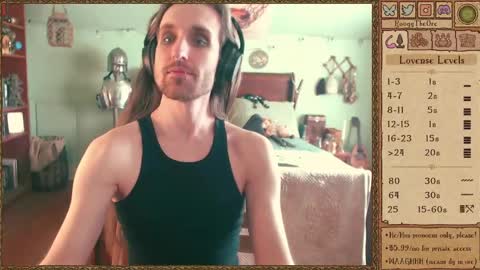 Snapshot of roogytheorc chatting on January 28, 2025, 8:15 pm Roogy online show from January 28, 2025, 8:15 pm