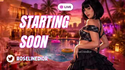 Lyla OF roselinedior online show from June 19, 2026, 3:16 pm
