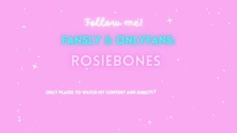 Snapshot of rosiebones chatting on December 3, 2024, 1:30 am Rosie Bones online show from December 3, 2024, 1:30 am