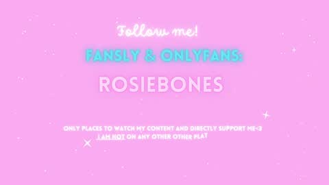 Snapshot of rosiebones chatting on December 5, 2024, 11:07 pm Rosie Bones online show from December 5, 2024, 11:07 pm