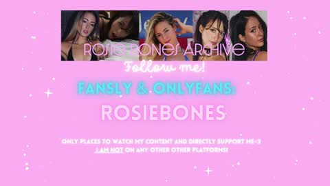 Snapshot of rosiebones chatting on March 12, 2025, 7:59 pm Rosie Bones online show from March 12, 2025, 7:59 pm