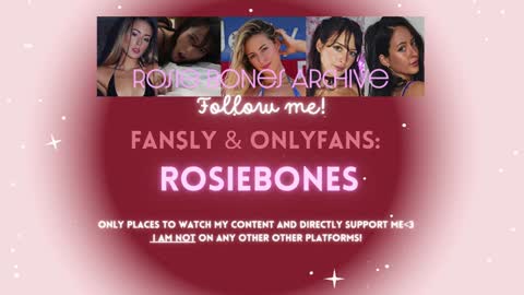Snapshot of rosiebones chatting on October 7, 2025, 9:12 pm Rosie Bones online show from October 7, 2025, 9:12 pm